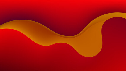 ABSTRACT BACKGROUND ELEGANT RED GOLD GRADIENT MESH SMOOTH LIQUID COLORFUL WITH WAVE SHAPES DESIGN VECTOR TEMPLATE GOOD FOR MODERN WEBSITE, WALLPAPER, COVER DESIGN 