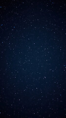 Obraz premium Starry night sky scene featuring luminous dots of light against a dark background, cosmic dust, galaxies