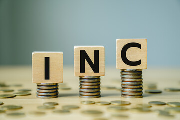 Wooden blocks with the letters 