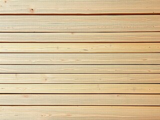 Fototapeta premium Wooden planks in a horizontal pattern create a sense of stability and balance, decorative panels,
