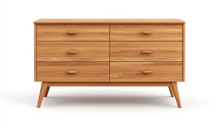 Modern wooden dresser showcase home interior furniture design minimalist environment eye-level view style and functionality