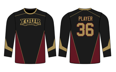 All sports player jersey design with an elegant edgy and wild look. Sports gear template mockup perfect fit for all sports. The designs that go on casual wear, shirts, fashion apparel, and all kind 