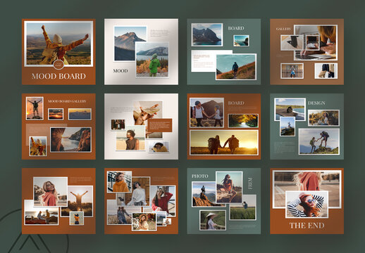 Brand Mood Board Template