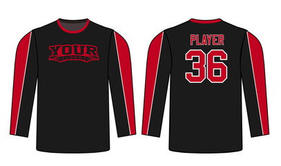 All sports player jersey design with an elegant edgy and wild look. Sports gear template mockup perfect fit for all sports. The designs that go on casual wear, shirts, fashion apparel, and all kind 