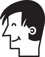 Male Face Avatar Illustration
