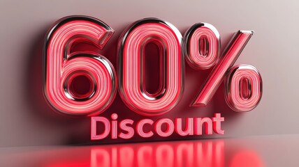 Limited time offer 60% discount on transit standards online graphic render promotional environment eye-catching concept for maximum impact