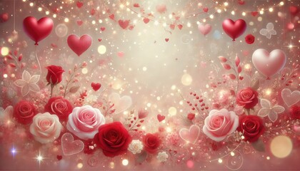 Obraz premium Romantic Valentine's Day