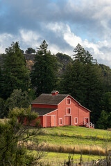 red barn