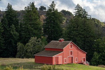 red barn