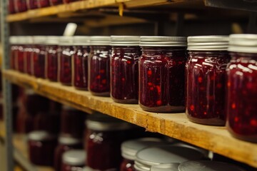 Handcrafted berry preserves, focusing on traditional methods and artisanal quality 