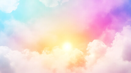 Colorful sky filled with clouds during sunset creates a serene atmosphere