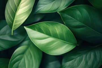 Minimalist tropical leaves with clean lines, simple and elegant, 