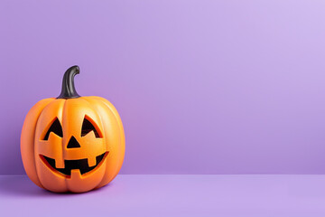 Glowing Pumpkin with Soft Candlelight Inside