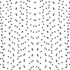 Adobe Illustrator Artwork with symmetrical mass of dots.
