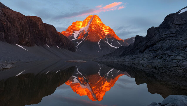 Golden view of Manimahesh kailash