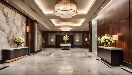 Modern living room with classic furniture led light