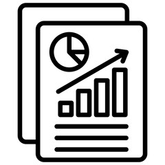 Business Report Icon