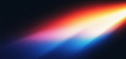 Obraz premium Abstract Digital Art Vibrant Colors Gradient Background Blue Purple Orange Diagonal Lines Smooth Texture