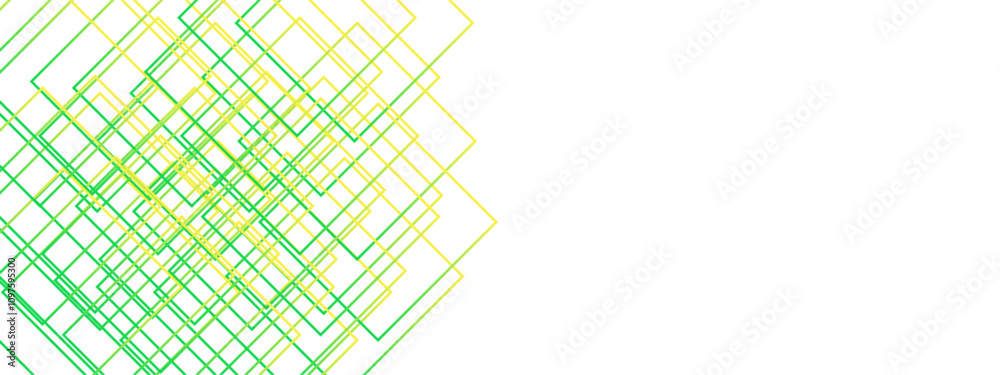 Wall mural abstract geometric with lines pattern vector design. banner design, illustration technology with lin