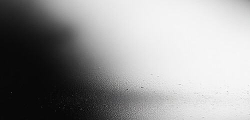 Black and White Gradient Background Textured Website Header Elegant Noise Effect Copy Space