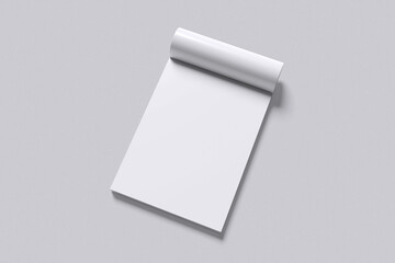 A6 Notepad Mockup