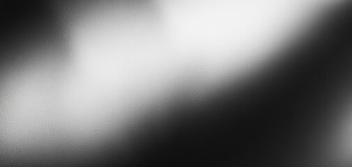 Grey Gradient Texture Background Smooth Monochrome Grainy Design Copy Space Abstract Art
