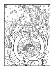 teapot coloring page