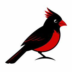 Cardinal Bird Svg Bundle, Cardinal Bird Silhouette, Cardinal Bird Clipart, Cardinal Bird Vector