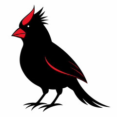 Cardinal Bird Svg Bundle, Cardinal Bird Silhouette, Cardinal Bird Clipart, Cardinal Bird Vector
