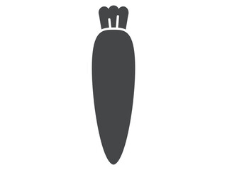 大根_黒アイコン