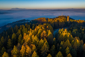Góra Malnik-Jesień, Muszyna, Małopolska, Poland, EU, © Maciej G. Szling