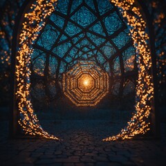 Pattern with wall arts 