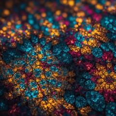 Pattern with wall arts 