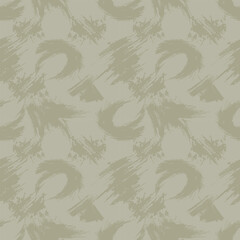 Seamless pattern of colorful brushes. Color background illustration.