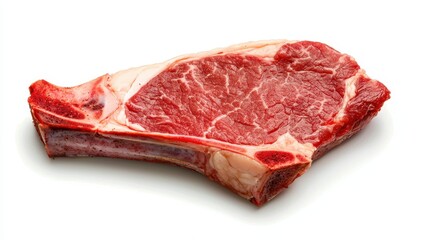 Obraz premium Sizzling ribeye steak preparation culinary kitchen food photography bright lighting close-up culinary arts