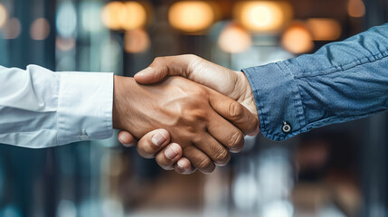 Concept of mentorship and support in business.