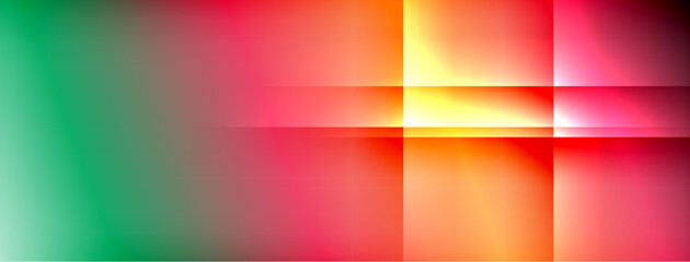 Dynamic shadow lines with gradient colors geometric background