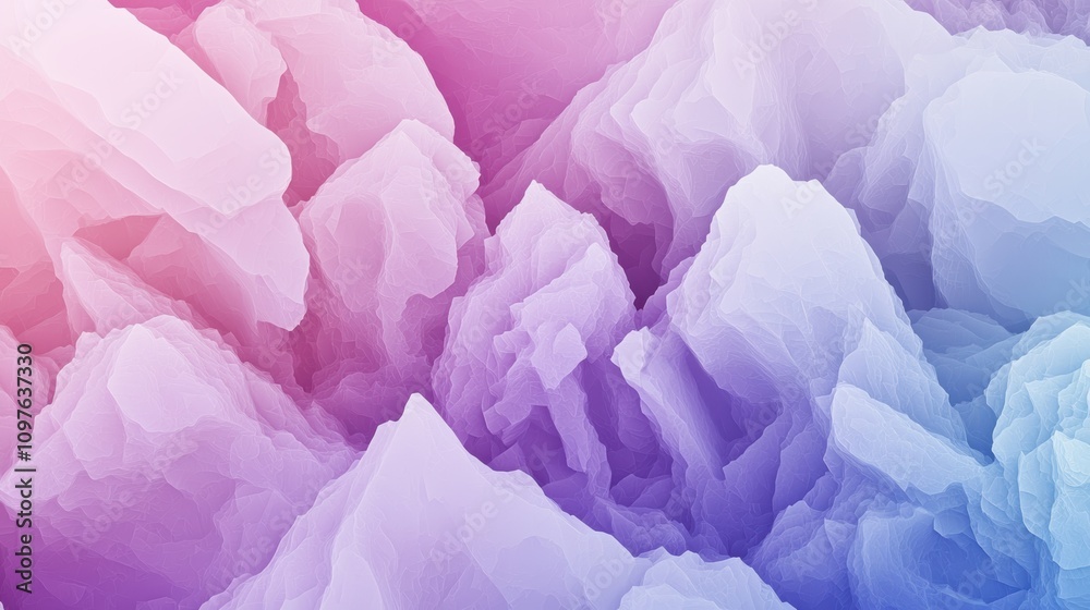 Poster mesmerizing abstract texture in deep hues with soft gradient patterns