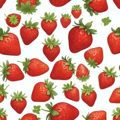 set of strawberries