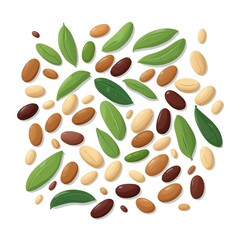 Naklejka premium beans