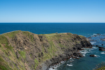 Fototapeta premium 夏の襟裳岬の風景