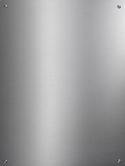 Steel sheet with fine brushed surface and rivets, engineering material, factory equipment