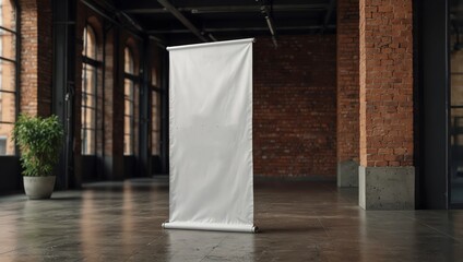 Empty Banner Mockup
