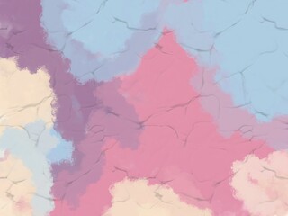 Obraz premium Abstract pastel pink, purple, and blue painted texture background.