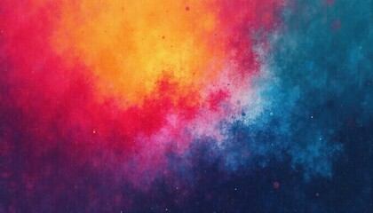 Cosmic Nebula, A vibrant watercolor explosion of colors, Abstract art concept for space exploration, celestial events, and fantasy designs.