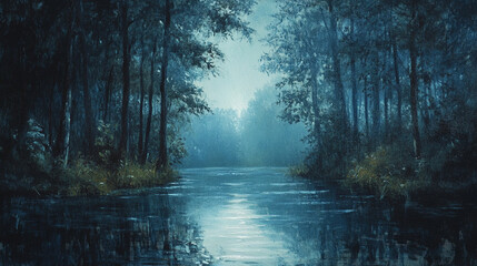 Ethereal abstract painting featuring a swirling blend of vivid and muted colors creating a sense of movement and chaos evoking feelings of energy freedom and the beauty within disorder