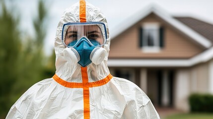 A public health official managing the response to environmental exposure risks, offering community support and mitigation plans.