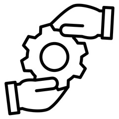 Team Synergy Icon Element For Design
