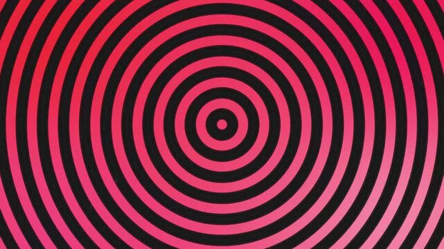 Ondas Radiales Geom&eacute;tricas con Efectos de Pel&iacute;cula Antigua