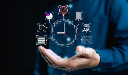 Effective time management to achieve the highest goal,manage priorities, schedule, allocate work proportions appropriately according to difficulty, discuss in the team. and time control strategy plan.